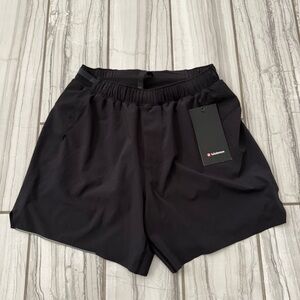 NWT Lululemon Surge 6” lined shorts.